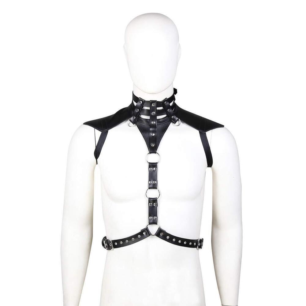 2765 Women Punk Waist Belt Leather Harness Women Punk Leather Harness Body